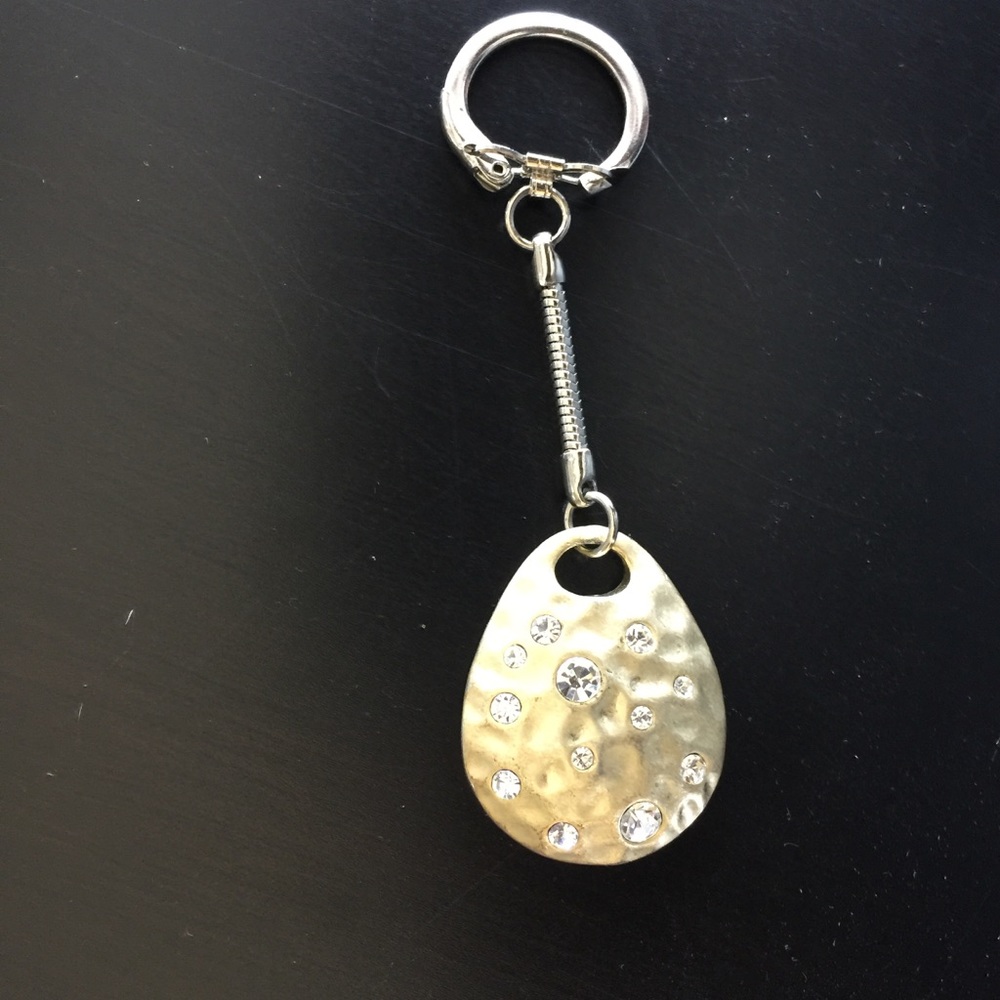 Silver key chain